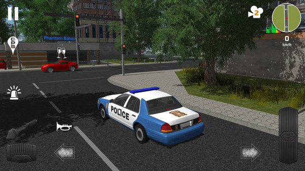警车模拟3D0
