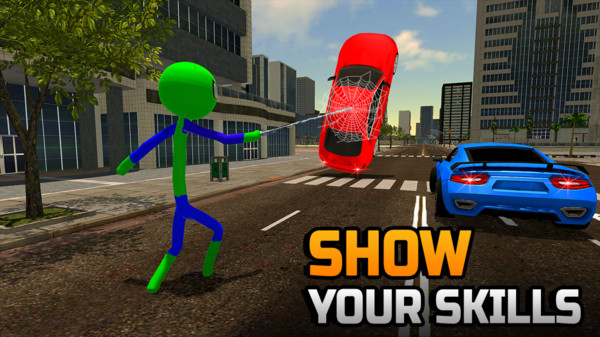 蜘蛛火柴人绳索英雄31