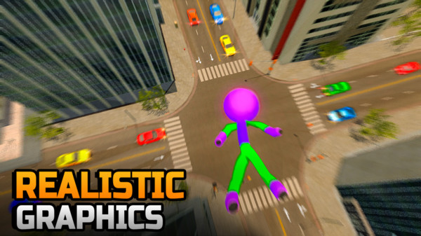 蜘蛛火柴人绳索英雄3