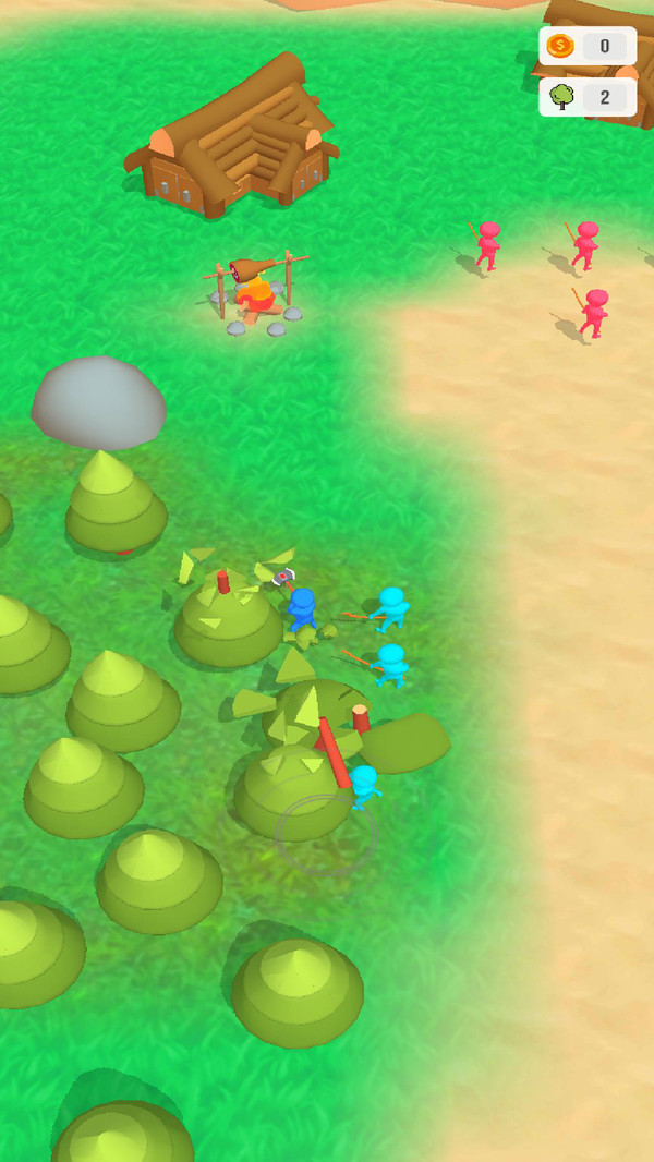 火柴人木材冲突2