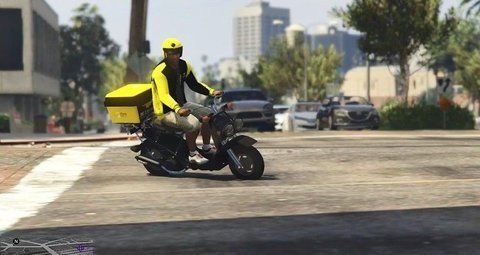 交警外卖小哥模拟器1