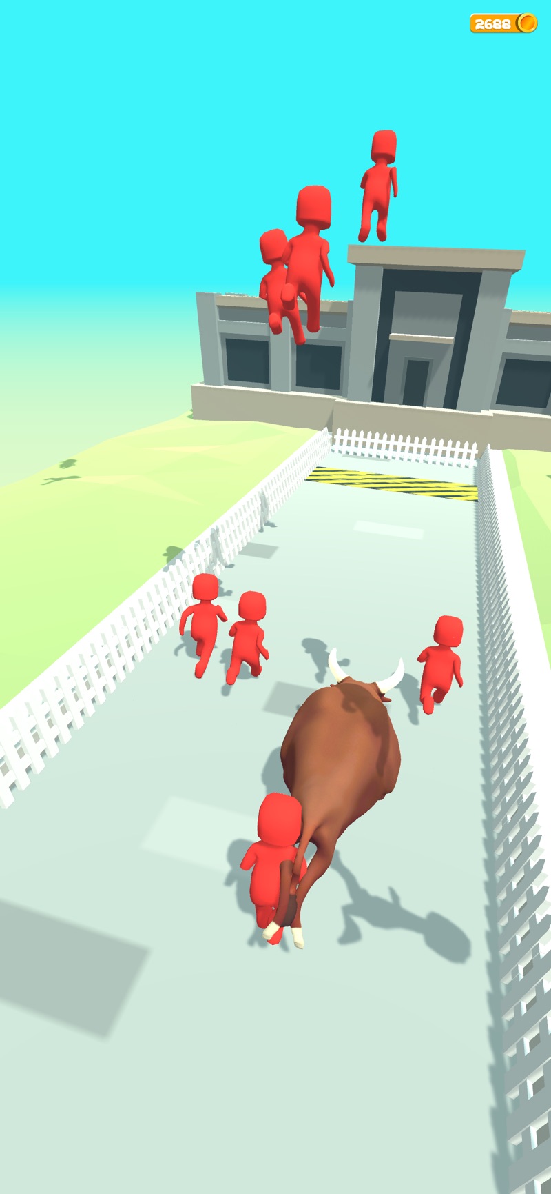 公牛奔跑3D3