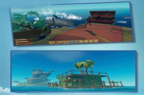 鲨鱼模拟器木筏的生存2