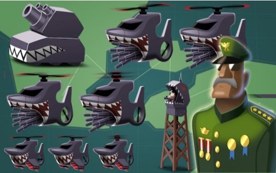 直升机飞行战斗1