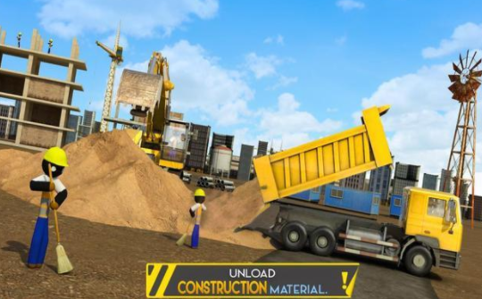 Stickman挖掘机模拟2