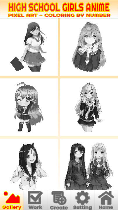 美少女涂色2