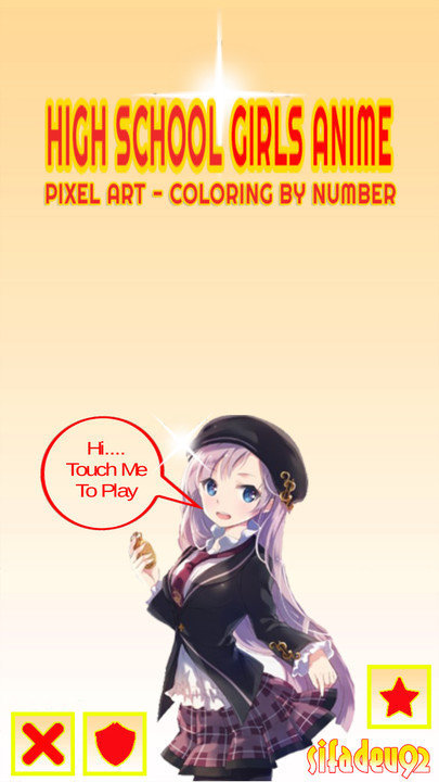 美少女涂色3
