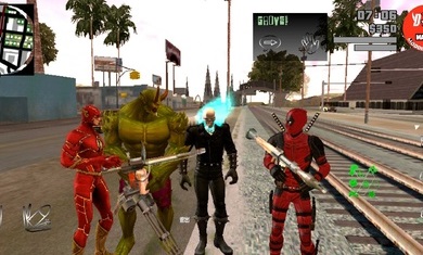 gtasa复仇者联盟mod