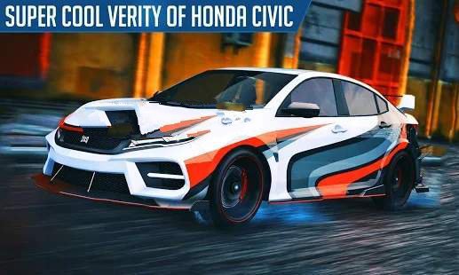 本田思域的汽车驾驶 本田思域的汽车驾驶