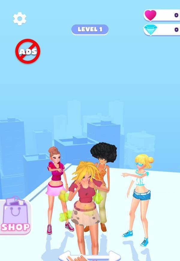 美女跑酷改造1