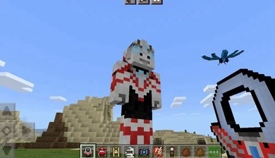 我的世界兰斯威乐市和新生代奥特曼模组1