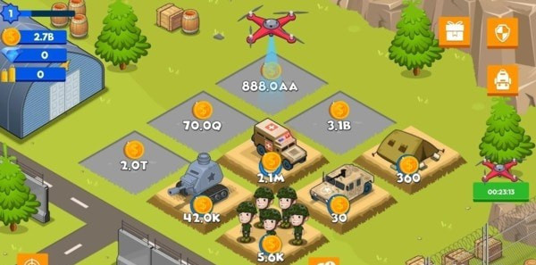 空闲的军队管理2