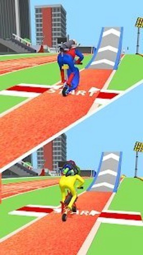 疯狂的自行车跳跃1