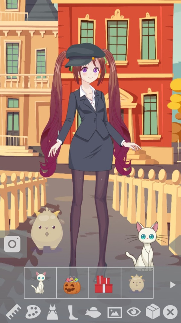 动漫女孩家庭生活1