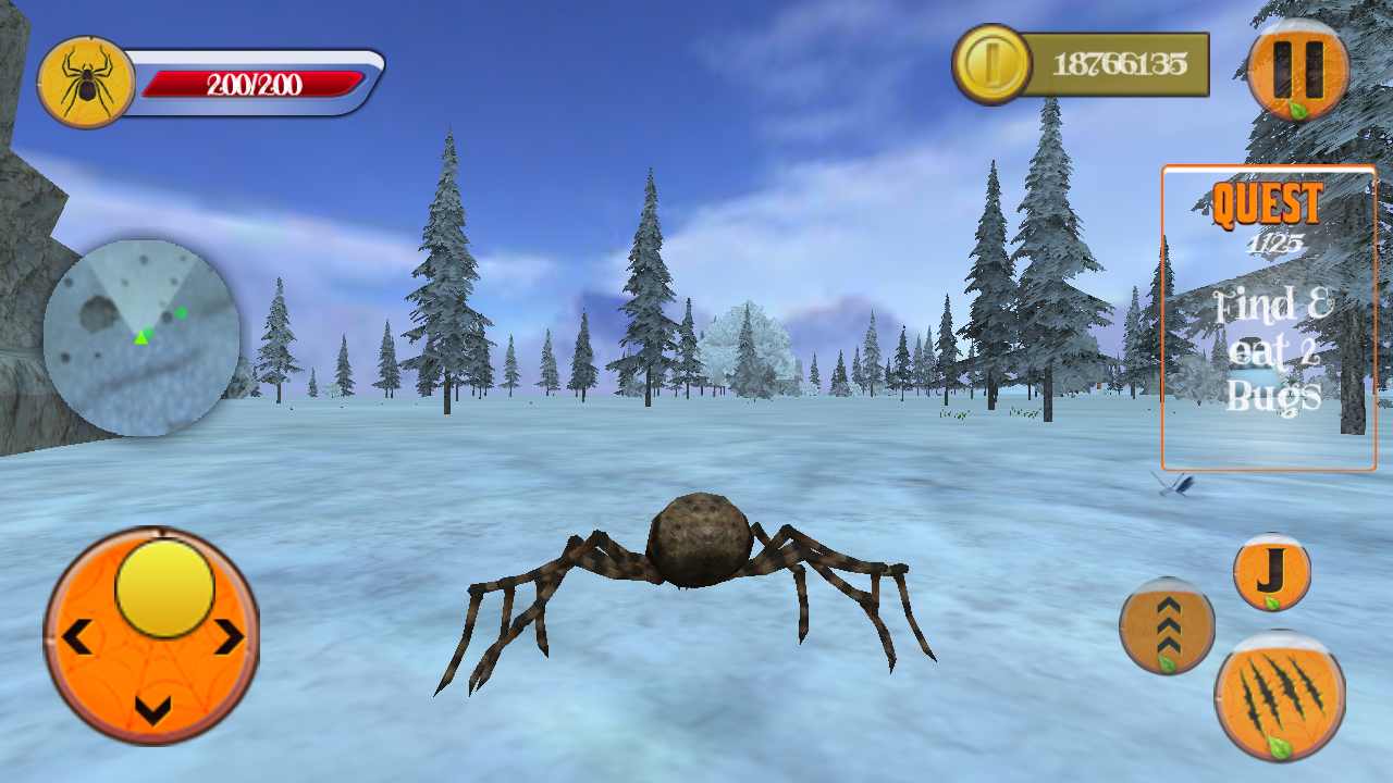 蜘蛛模拟器2018无限金币2