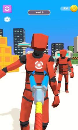 钩假人射击绳索0