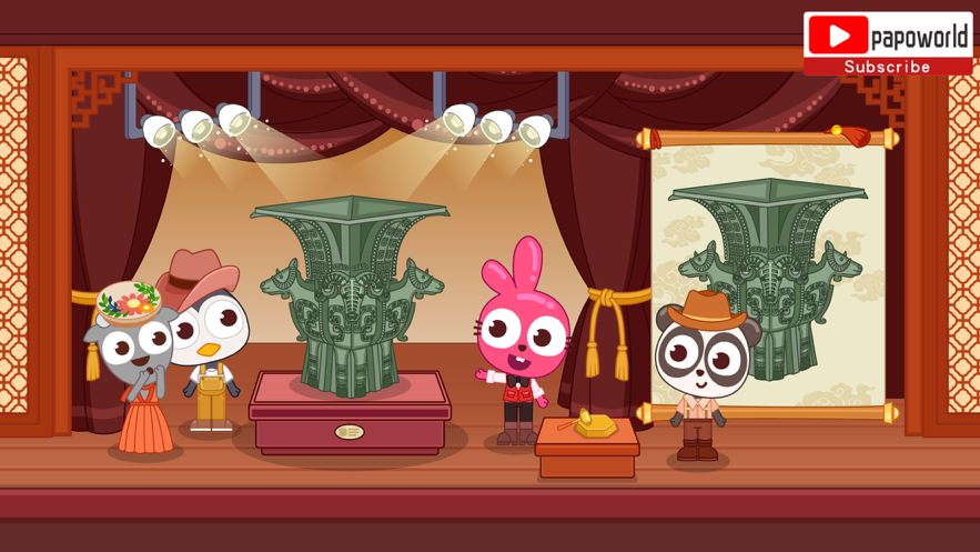 泡泡小镇考古发现中国0