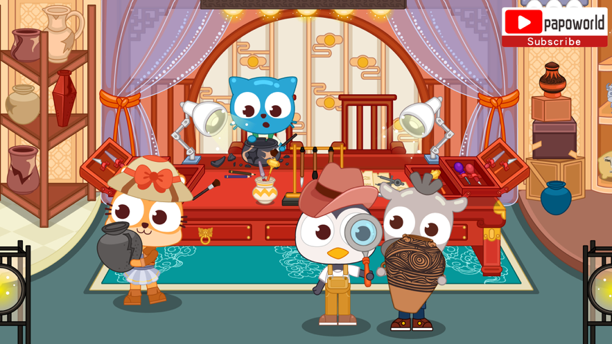 泡泡小镇考古发现中国1