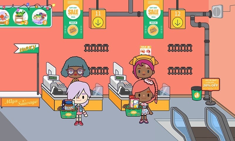 我的托卡购物小镇 我的托卡购物小镇