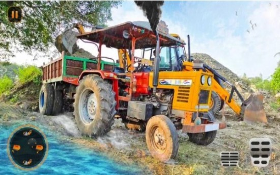 拖拉机牵引驾驶1