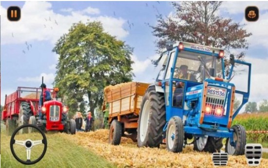 拖拉机牵引驾驶3