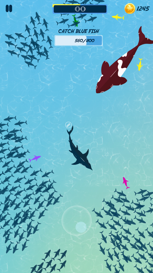 饥饿的鱼喂养和成长2