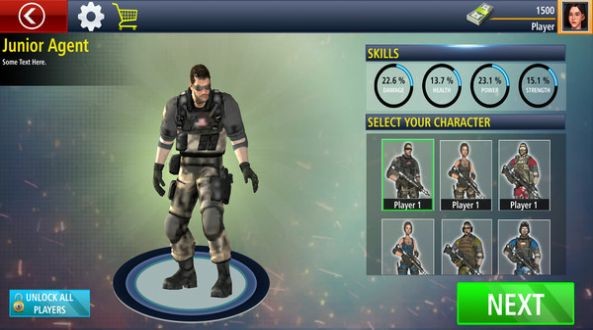 秘密特工反恐射击队1