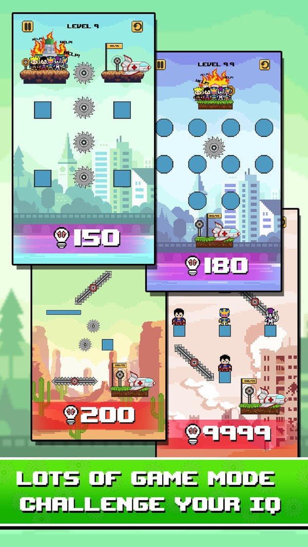 火柴人绳索救援英雄1