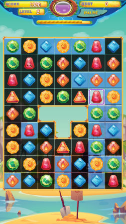 魔法水果拼图4
