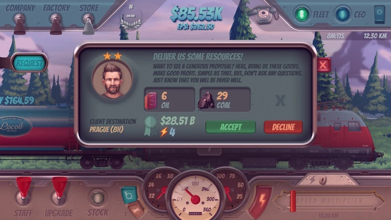 空闲货运火车大亨0