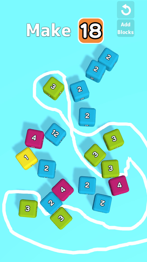 包围数字2