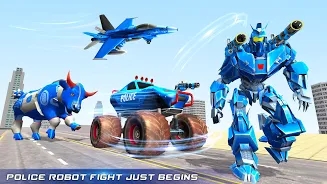 美国警察变形怪物卡车2