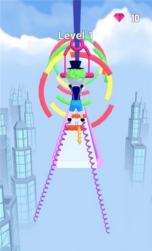 弹簧人跑酷1