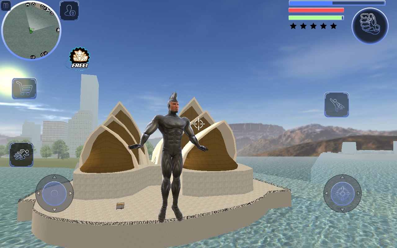 超人城市英雄无限金币版0