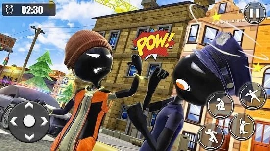 黑帮火柴人绳索英雄2