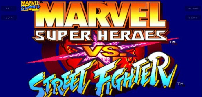 超级漫画英雄VS街霸1