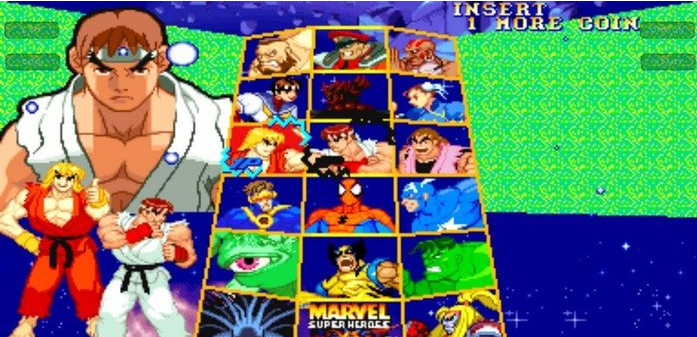 超级漫画英雄VS街霸3