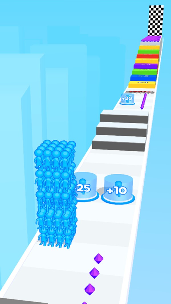 人群塔3D2