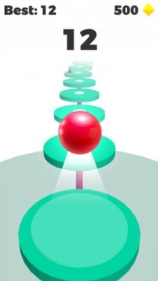 跳舞的球滚动跳一跳3