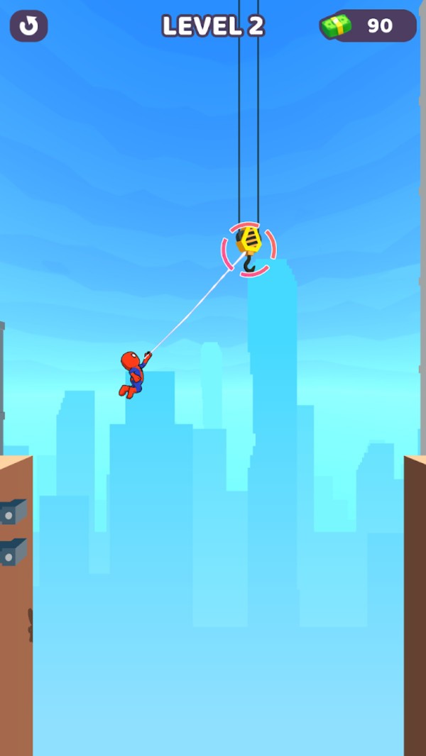 蜘蛛侠飞钩跑酷1