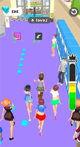 蜂王猫步美女跑1