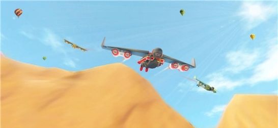 翼装喷气式飞行比赛0