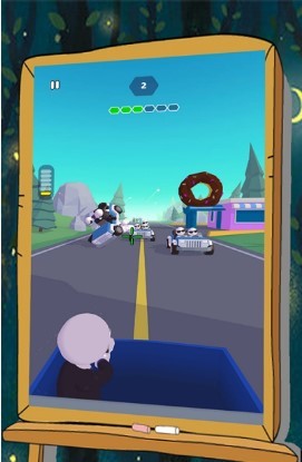 火柴人马路吃鸡1