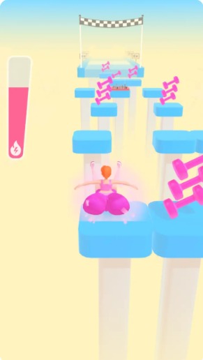 翘屁跳跃抖音版