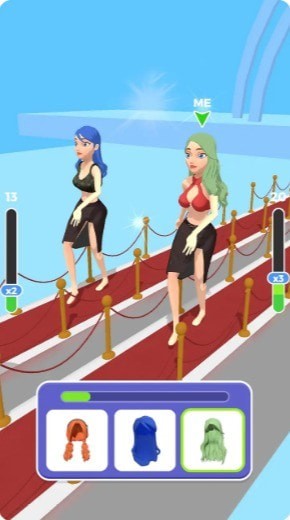 时装模特走秀 时装模特走秀