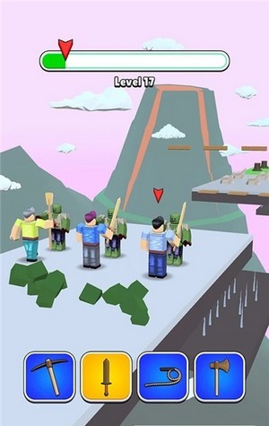 方块工匠变换跑酷0