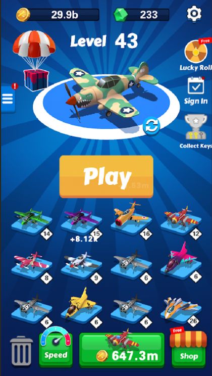 合并飞机和病毒射击空闲大亨3