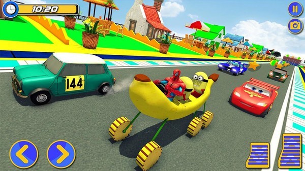 蜘蛛侠疯狂赛车1