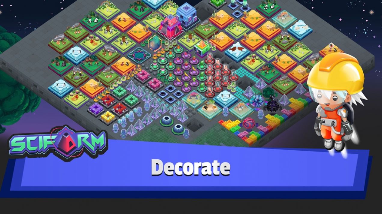 太空中农业动物园 太空中农业动物园