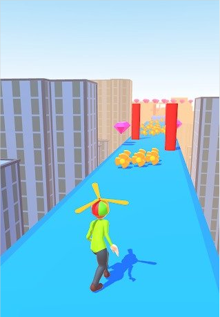 直升机小子跑酷1